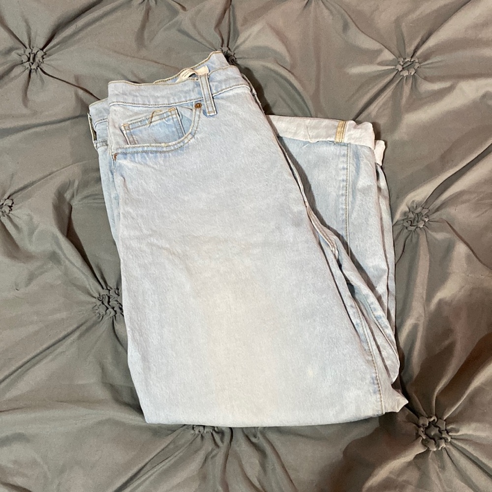 Light Wash Mom Jeans